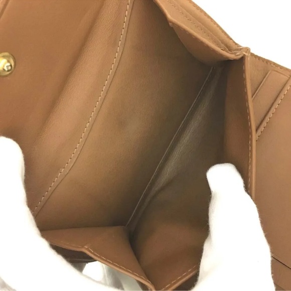 Authentic LOEWE Anagram Leather Trifold Wallet GUC - Picture 9 of 9